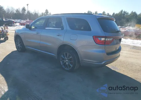 2017 Dodge Durango Gt Awd из США, поврежденный, VIN 1C4RDJDG8HC696982